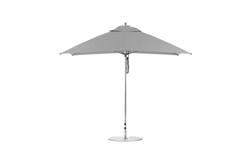 Ledge Lounger Essential Fiberglass Umbrella - 10' Square Pulley