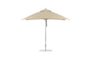 Ledge Lounger Essential Fiberglass Umbrella - 10' Square Pulley