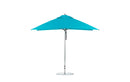 Ledge Lounger Essential Fiberglass Umbrella - 10' Square Pulley