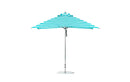 Ledge Lounger Essential Fiberglass Umbrella - 10' Square Pulley