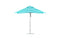 Ledge Lounger Essential Fiberglass Umbrella - 10' Square Pulley