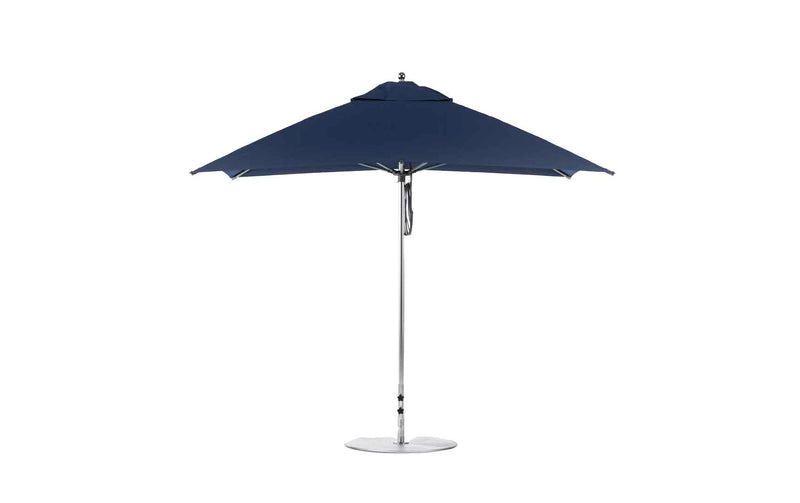 Ledge Lounger Essential Fiberglass Umbrella - 10' Square Pulley