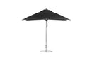 Ledge Lounger Essential Fiberglass Umbrella - 10' Square Pulley