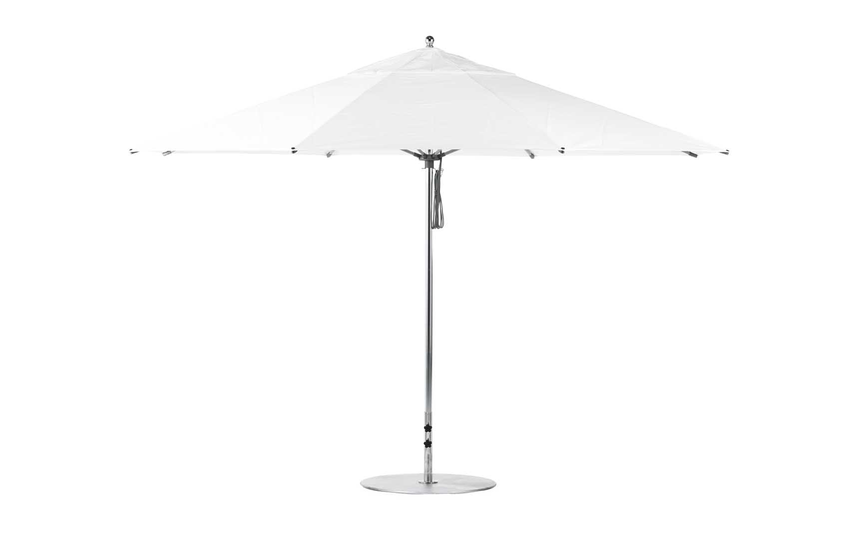 Ledge Lounger Essential Fiberglass Umbrella - 13' Octagon Pulley