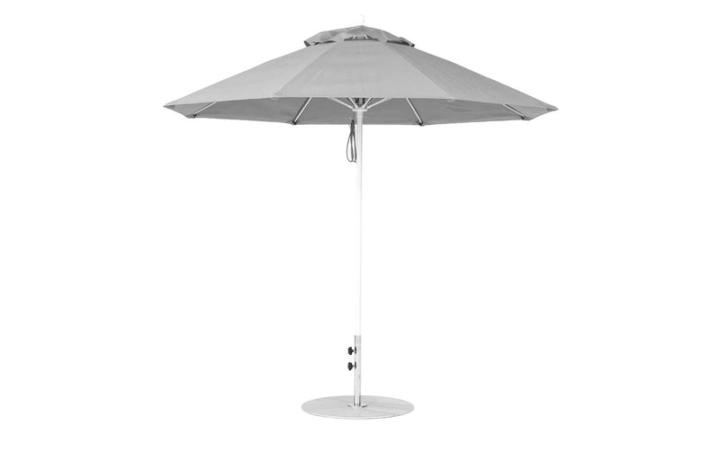 Ledge Lounger Essential Fiberglass Umbrella - 9' Octagon Pulley