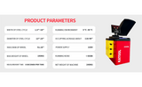 Katool KT-B795L Heavy Duty Truck Wheel Balancer