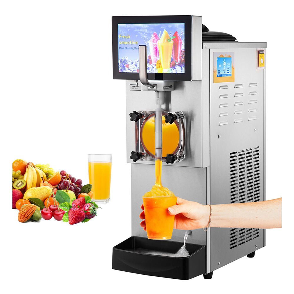 8L Commercial Single Frozen Margarita Ice Slushy Drink Maker Machine, 1050W (97420618)