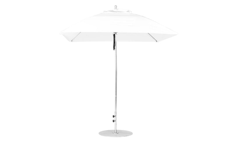 Ledge Lounger Essential Fiberglass Umbrella - 7.5' Square Pulley