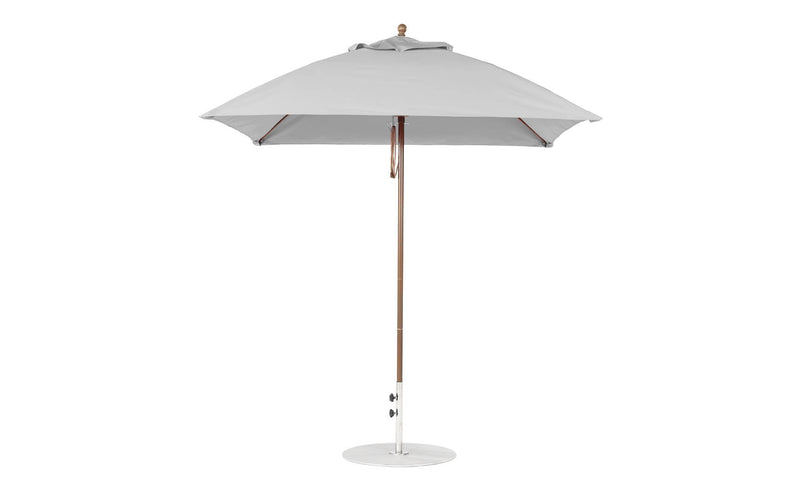 Ledge Lounger Essential Fiberglass Umbrella - 7.5' Square Pulley