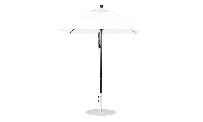 Ledge Lounger Essential Fiberglass Umbrella - 6.5' Square Pulley