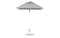 Ledge Lounger Essential Fiberglass Umbrella - 6.5' Square Pulley