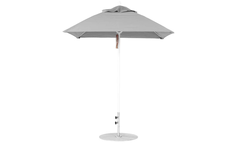 Ledge Lounger Essential Fiberglass Umbrella - 6.5' Square Pulley