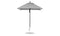 Ledge Lounger Essential Fiberglass Umbrella - 6.5' Square Pulley