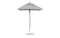 Ledge Lounger Essential Fiberglass Umbrella - 6.5' Square Pulley