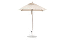 Ledge Lounger Essential Fiberglass Umbrella - 6.5' Square Pulley