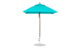 Ledge Lounger Essential Fiberglass Umbrella - 6.5' Square Pulley