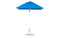 Ledge Lounger Essential Fiberglass Umbrella - 6.5' Square Pulley