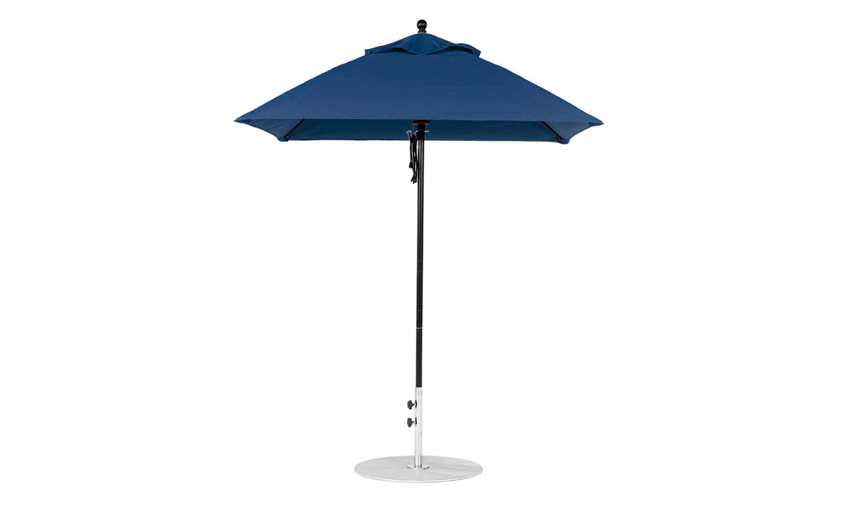 Ledge Lounger Essential Fiberglass Umbrella - 6.5' Square Pulley