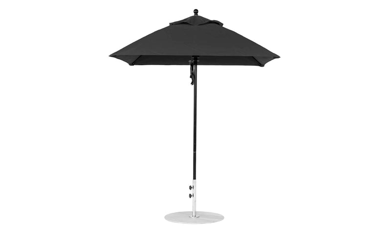 Ledge Lounger Essential Fiberglass Umbrella - 6.5' Square Pulley