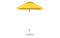 Ledge Lounger Essential Fiberglass Umbrella - 6.5' Square Pulley