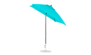 Ledge Lounger Essential Fiberglass Umbrella - 7.5' Square Crank Auto Tilt