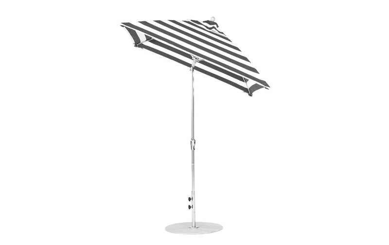 Ledge Lounger Essential Fiberglass Umbrella - 7.5' Square Crank Auto Tilt