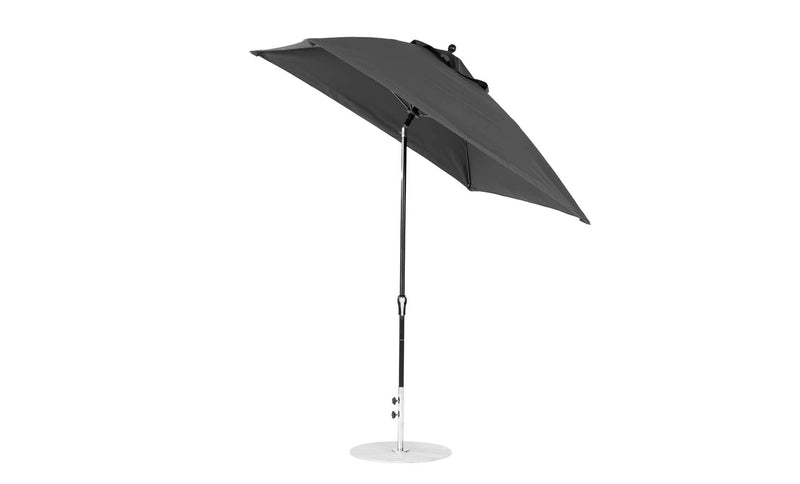 Ledge Lounger Essential Fiberglass Umbrella - 7.5' Square Crank Auto Tilt