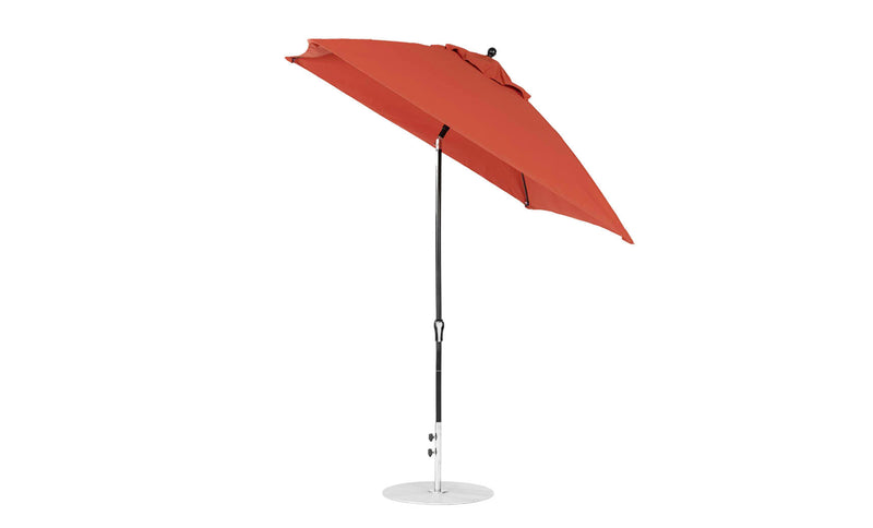 Ledge Lounger Essential Fiberglass Umbrella - 7.5' Square Crank Auto Tilt