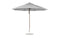 Ledge Lounger Essential Fiberglass Umbrella - 11' Octagon Pulley