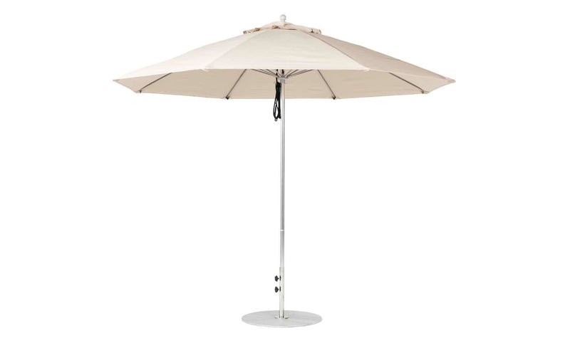 Ledge Lounger Essential Fiberglass Umbrella - 11' Octagon Pulley