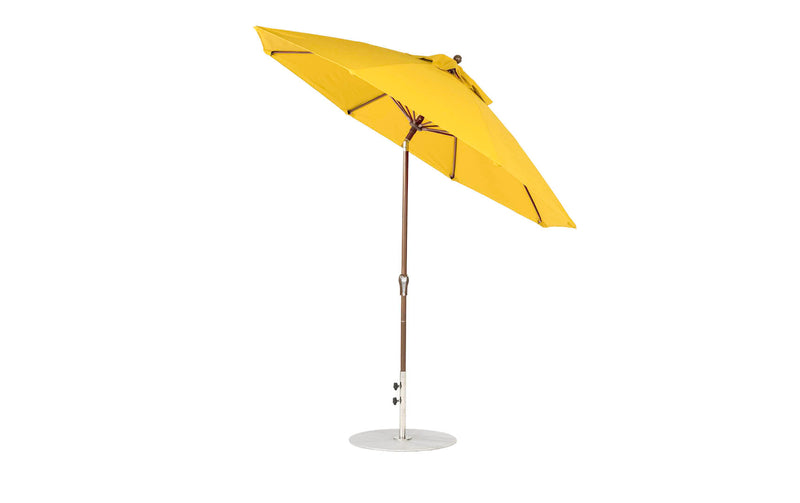 Ledge Lounger Essential Fiberglass Umbrella - 9' Octagon Crank Auto Tilt