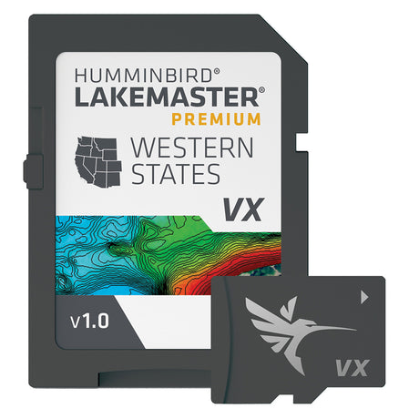 Humminbird LakeMaster VX Premium  Western States 6020091