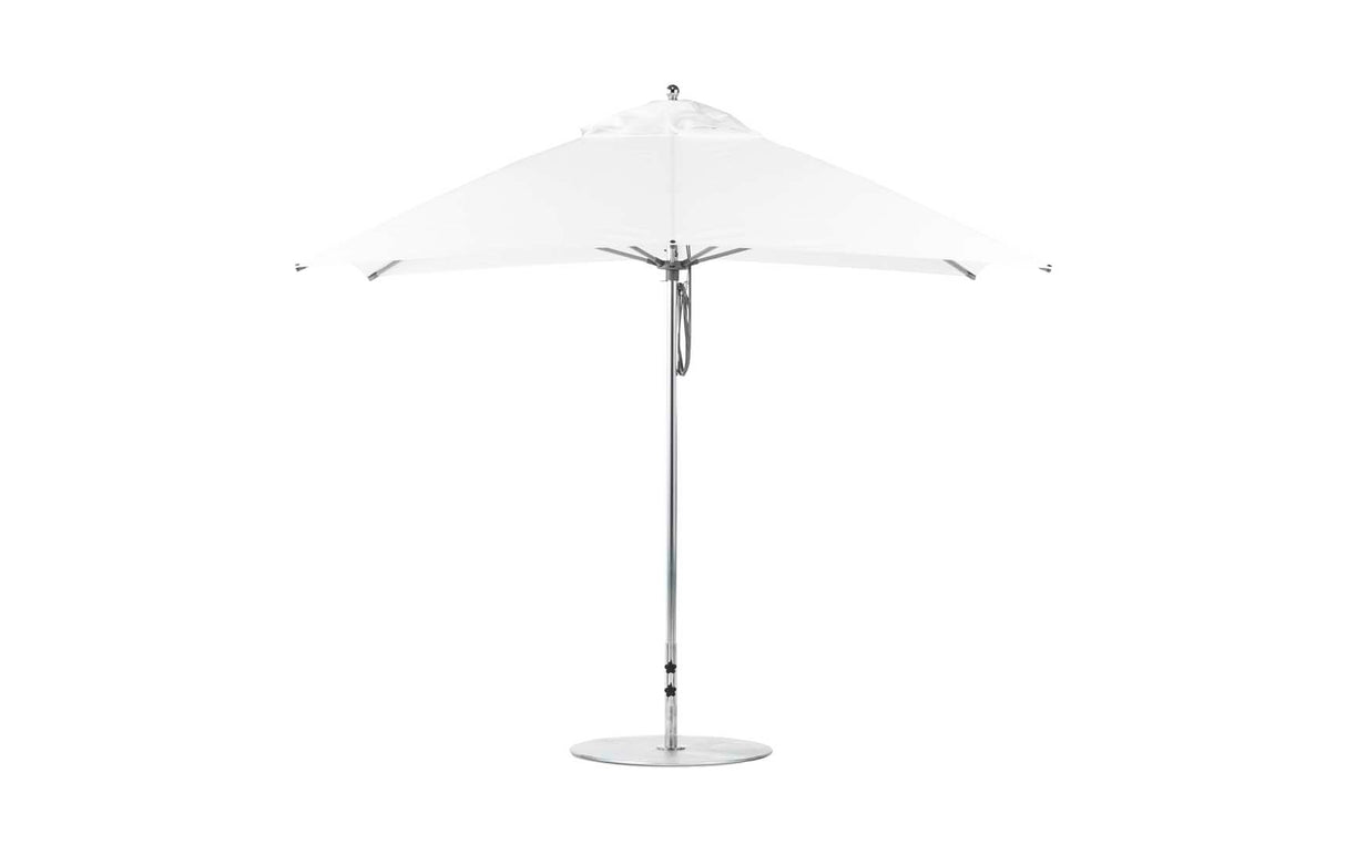 Ledge Lounger Essential Fiberglass Umbrella - 8.5' Rectangle Pulley