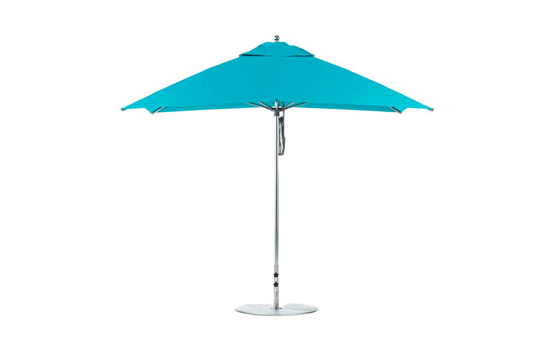 Ledge Lounger Essential Fiberglass Umbrella - 8.5' Rectangle Pulley