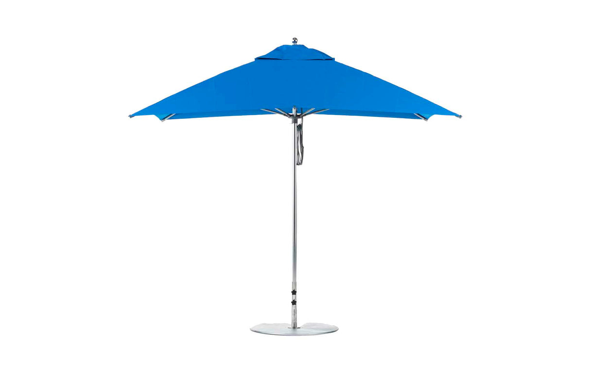 Ledge Lounger Essential Fiberglass Umbrella - 8.5' Rectangle Pulley