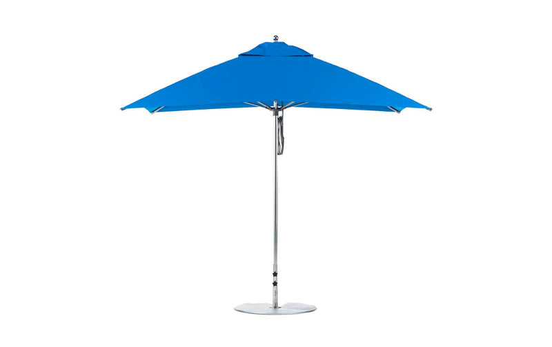 Ledge Lounger Essential Fiberglass Umbrella - 8.5' Rectangle Pulley