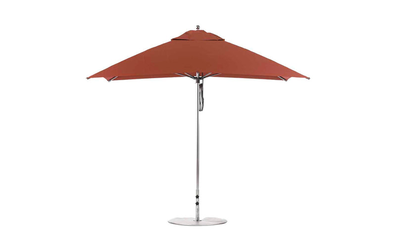 Ledge Lounger Essential Fiberglass Umbrella - 8.5' Rectangle Pulley