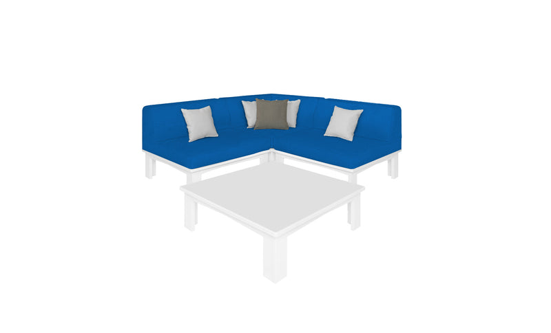 Ledge Lounger Mainstay Sectional 4 Piece Diamond