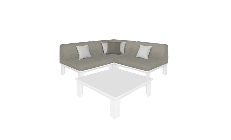 Ledge Lounger Mainstay Sectional 4 Piece Diamond