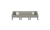 Ledge Lounger Mainstay Sectional 3 Piece Sofa