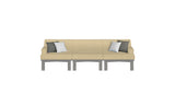 Ledge Lounger Mainstay Sectional 3 Piece Sofa