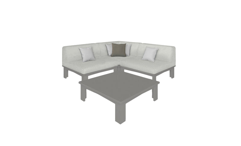 Ledge Lounger Mainstay Sectional 4 Piece Diamond