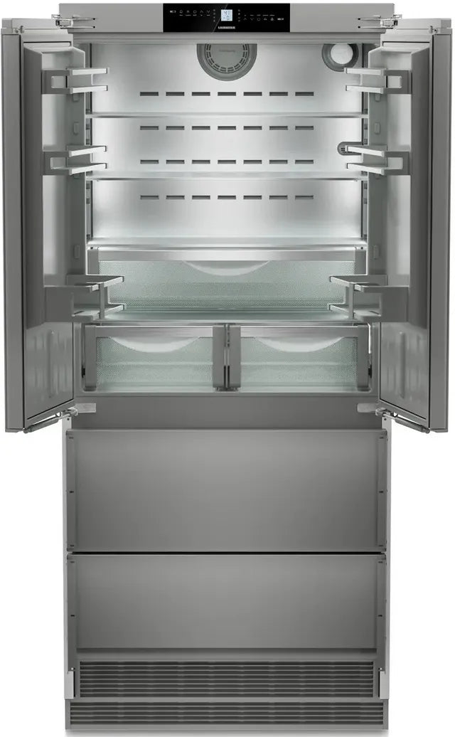 Liebherr HC2092G 36 inch Integrated French Door Refrigerator with 19.5 cu. ft. Capacity, Duo Cooling, Ice Maker, Soft System, in Panel Ready
