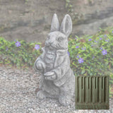 Campania Rabbit Esq. Garden Statue - A-615