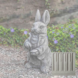Campania Rabbit Esq. Garden Statue - A-615