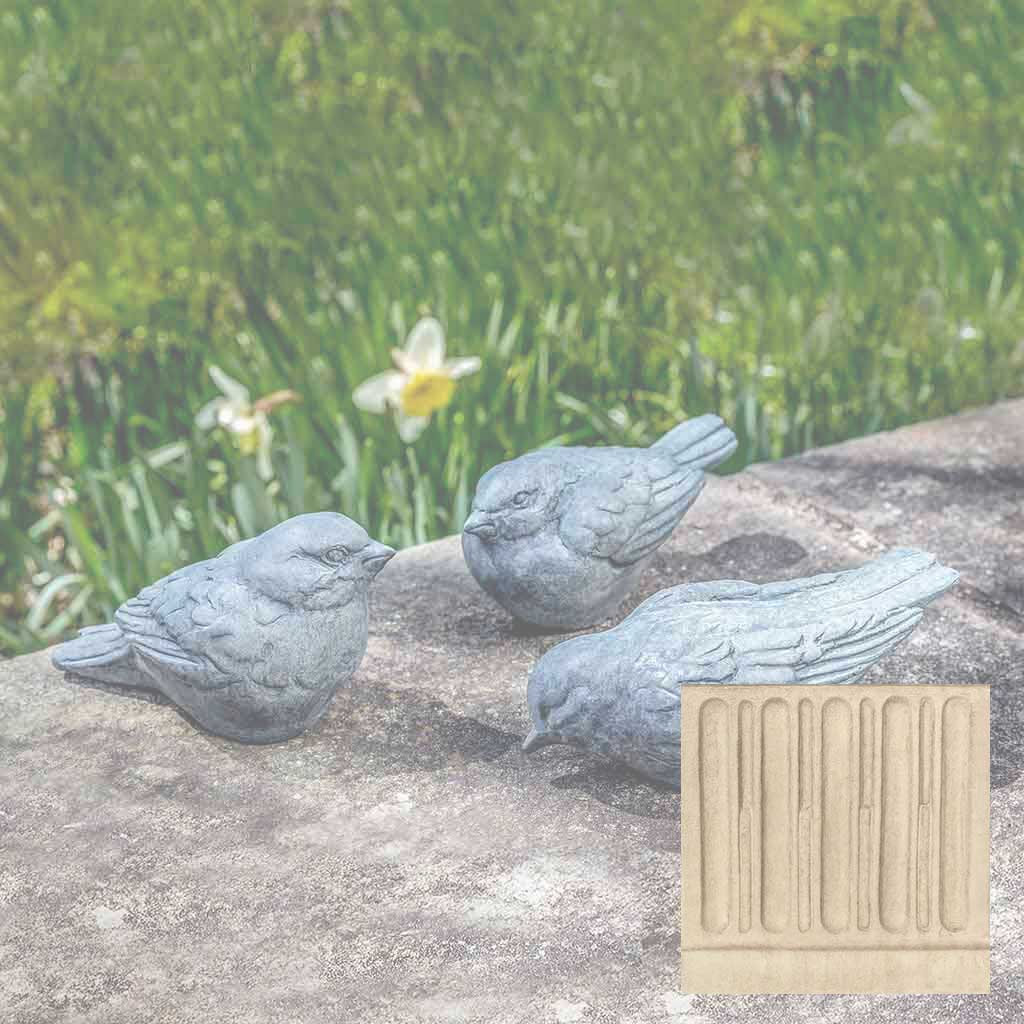Campania Trio d'Oiseaux Garden Statue - A-631
