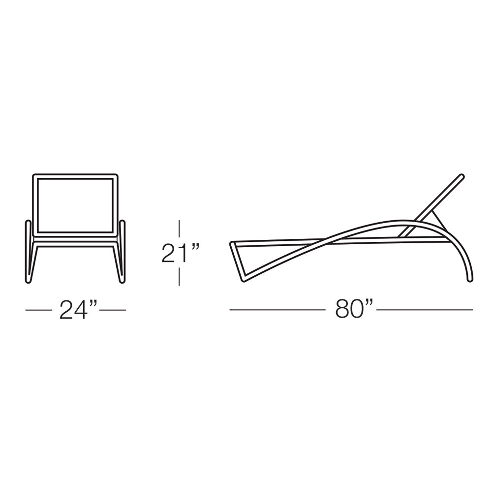 Kannoa Acapulco Chaise Lounge