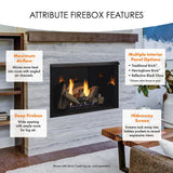 Monessen 42" Attribute Universal Circulating Vent-Free Firebox with Radiant Face and Multitonal Reversible Interior Panels