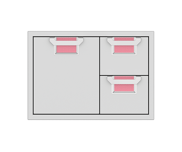 Aspire By Hestan 36" Double Drawer & Storage Drawer Combination - AESDR36