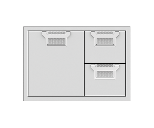 Aspire By Hestan 36" Double Drawer & Storage Drawer Combination - AESDR36